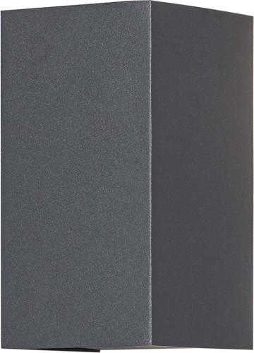 Gnosjö Konstsmide AL LED-Wandleuchte anth/alu lackiert 7871-370