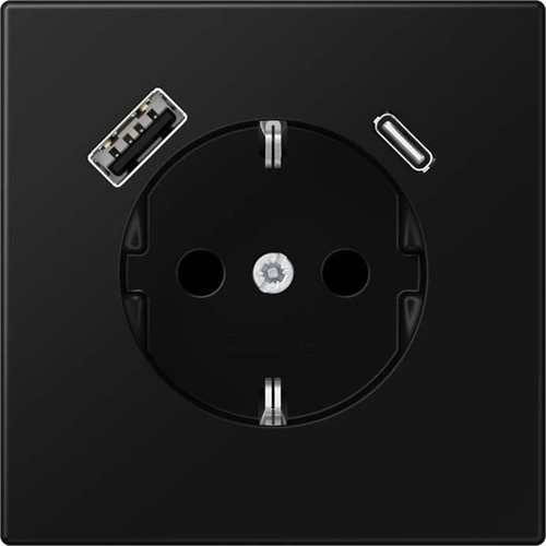 Jung SCHUKO Steckdose mit USB Typ AC LS 1520-15 CA SWM