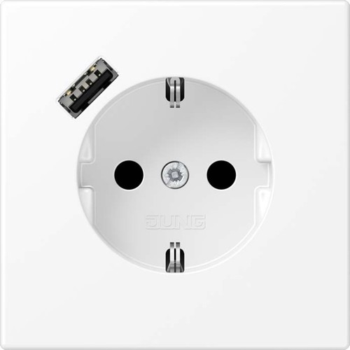 Jung SCHUKO Steckdose mit USB Typ A LS 1520-18 A WWM