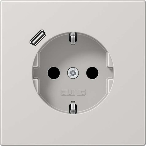 Jung SCHUKO Steckdose mit USB Typ C LS 1520-18 C LG