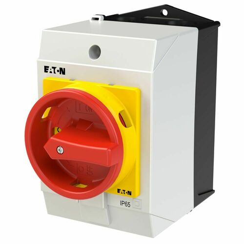 Eaton Hauptschalter 7polig 20A Aufbau Not-Aus T0-4-8343/I1/SVB Eaton Hauptschalter 7polig 20A Aufbau Not-Aus T0-4-8343/I1/SVB
