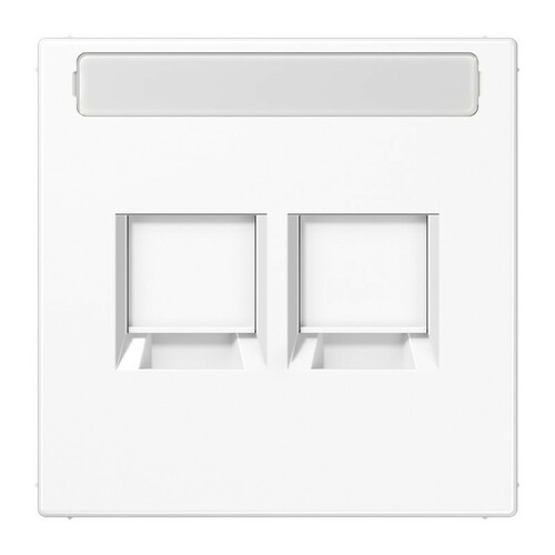 Jung Abdeckung 2-fach f.MJ NA WE AMP, Rad. LS 1969-2 NA WE WW