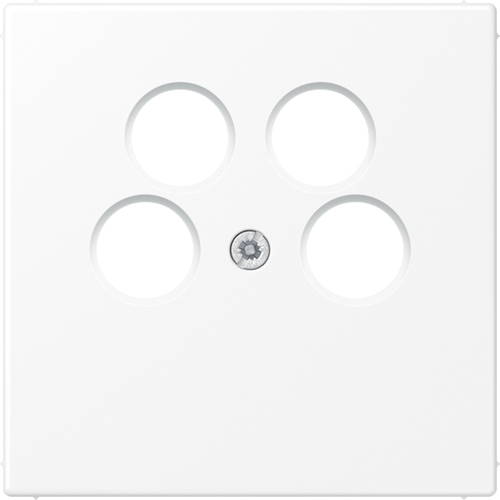 Jung Abdeckung f.SAT-TV-Steckdose LS 990-4 SAT2 WWM