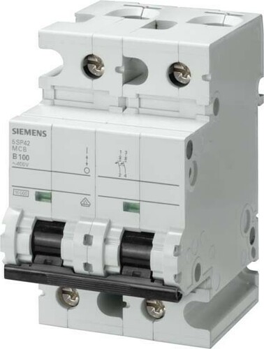 Siemens Dig.Industr. LS-Schalter B100A,2pol,T=70,10kA 5SP4291-6