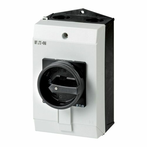 Eaton Hauptschalter 6polig 32A Aufbau 1S1Ö Halt-F. T3-4-15164/I2/SVB-SW Eaton Hauptschalter 6polig 32A Aufbau 1S1Ö Halt-F. T3-4-15164/I2/SVB-SW