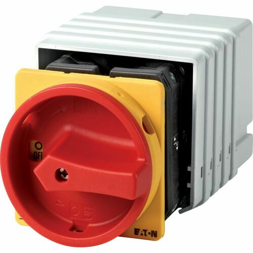 Eaton Hauptschalter 9polig 63A Einbau Not-Aus-Funk. T5B-5-8345/EA/SVB Eaton Hauptschalter 9polig 63A Einbau Not-Aus-Funk. T5B-5-8345/EA/SVB