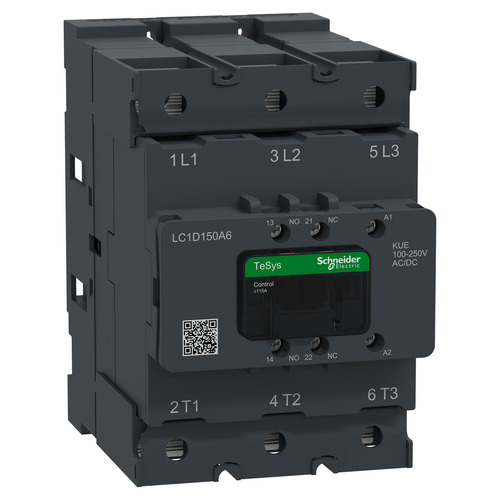 Schneider Electric Schütz 3P 150A AC3 100-250V AC/DC 1S1Ö LC1D150A6KUE Schneider Electric Schütz 3P 150A AC3 100-250V AC/DC 1S1Ö LC1D150A6KUE