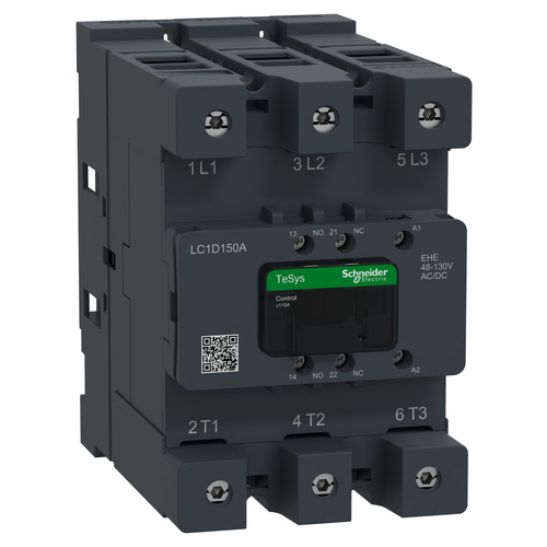 Schneider Electric Schütz 3P 150A AC3 48-130V AC/DC 1S1Ö LC1D150AEHE Schneider Electric Schütz 3P 150A AC3 48-130V AC/DC 1S1Ö LC1D150AEHE