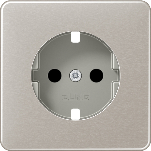 Jung Zentralplatte f. SCHUKO-Steckdose CD 1520 KIPL PT