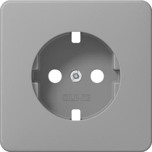 Jung Platte f.SCHUKO Steckdose CD 1520 PL GR