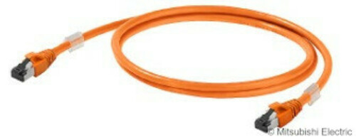 Mitsubishi Electric CC-Link IE Certified Patch Cable RJ45 Ca IE-C6A-5.0m