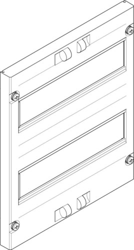 ABN Abdeckplatte 250x300mm 1FB/2RE FAO1222N