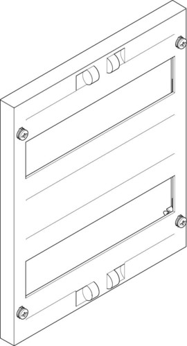 ABN Abdeckplatte 250x300mm 1FB/2RE FAO12N