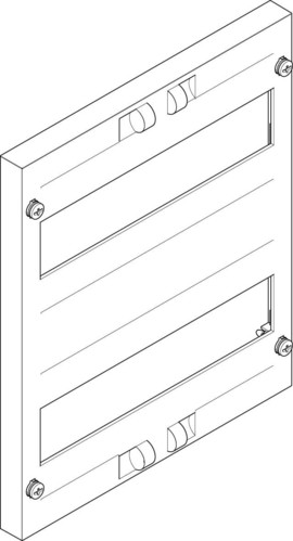 ABN Abdeckplatte 250x300mm 1FB/2RE FAO12N10 (VE10)