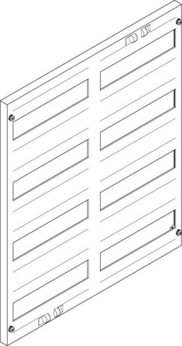 ABN Abdeckplatte 500x600mm 2FB/4RE FAO24N