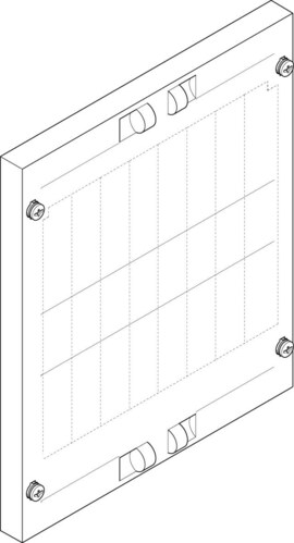 ABN Abdeckplatte 250x300mm 1FB/2RE FAP12674N