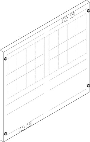 ABN Abdeckplatte 500x450mm 2FB/3RED02 FAP23674N