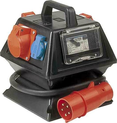 Elektra Tailfingen Steckdosenverteiler 22kVA,1 FI 40/0,03A SV 32/321