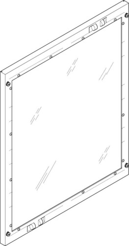 ABN Abdeckplatte 500x600mm 2FB/4RE FAS24N