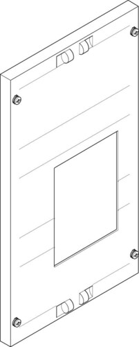 ABN Abdeckplatte 250x450mm 1FB/3RELSS FAT13250N