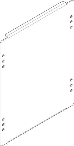 ABN Montageplatte 200x250mm 1FB/2RE FM12N