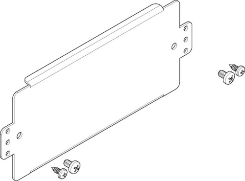 ABN Montageplatte 244x100mm 1FB/1RE FMA11N