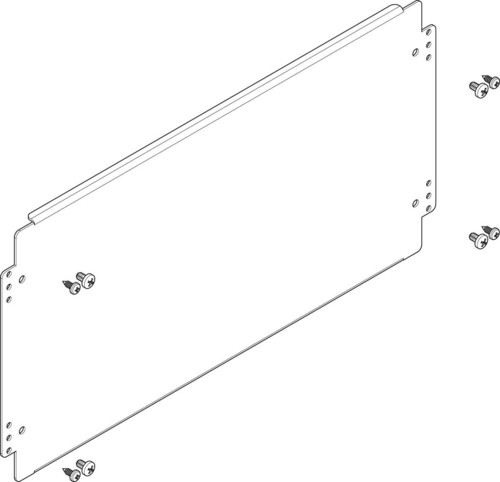 ABN Montageplatte 494x250mm 2FB/2RE FMA22N