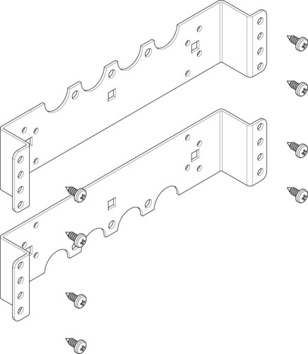 ABN Montagetraverse flach 1FB/2RE_LS FMT12130FN