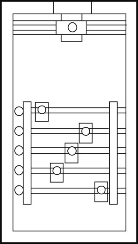 ABN Anschlußgehäuse kompl.SAS 5x355A GAG137N