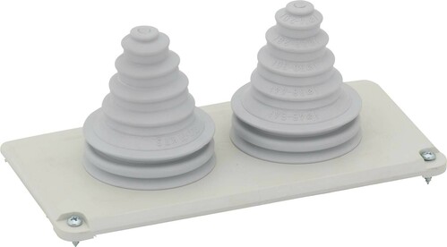 ABN Kabelstutzen 2x58mm GKT26N6 (VE6) ABN Kabelstutzen 2x58mm GKT26N6 (VE6)