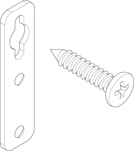 ABN Befestigungslasche AP IP54 GLA3 ABN Befestigungslasche AP IP54 GLA3