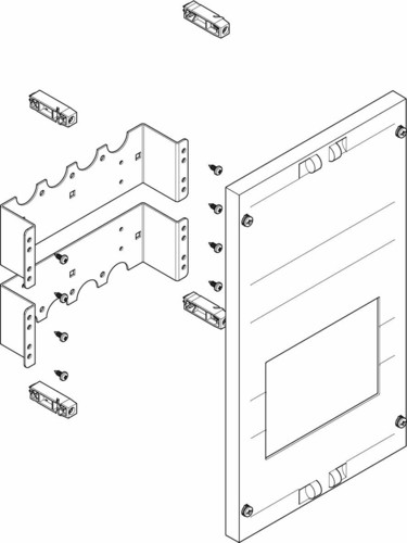 ABN ESPRO-Modul flach BxH:250x450mm MF13150