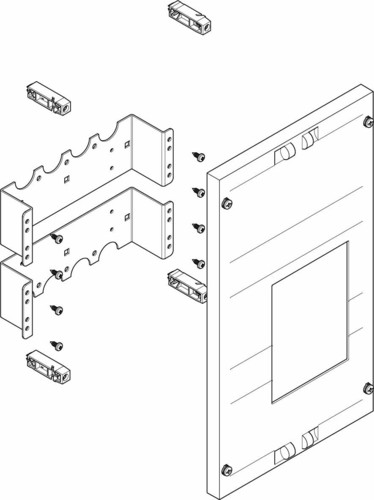 ABN ESPRO-Modul flach BxH:250x450mm MF13250