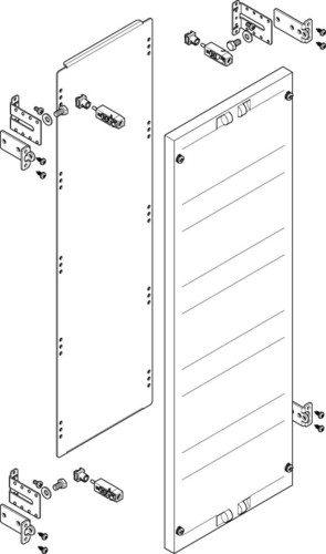 ABN ESPRO-Modul flach BxH:250x750mm MF1560