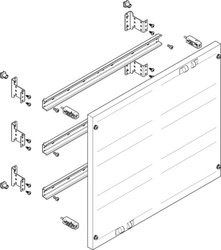 ABN ESPRO-Modul flach BxH:500x450mm MF2326
