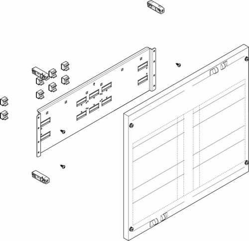 ABN ESPRO-Modul flach BxH:500x450mm MF23322
