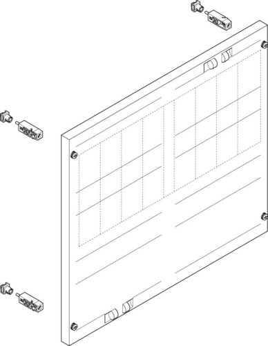 ABN ESPRO-Modul flach BxH:500x450mm MF23674