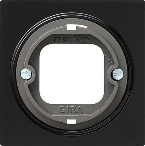 Gira Abdeckung Lichtsig. schwarz Bajonett, S-Color 065947