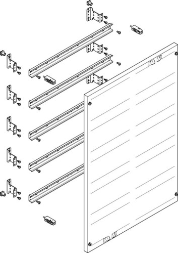 ABN ESPRO-Modul flach BxH:500x750mm MF2526
