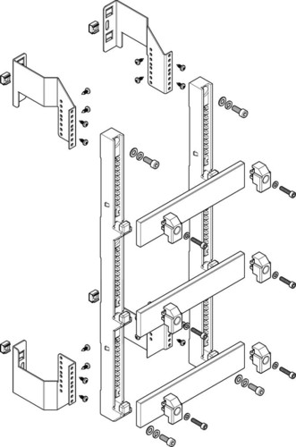 ABN Sammelschienen-Modul flach 1FB/5RE MFSC15983