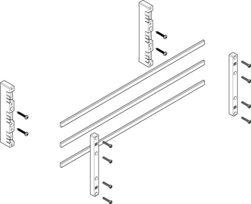 ABN Sammelschienen-Modul flach 2FB/2RE MFSC22613