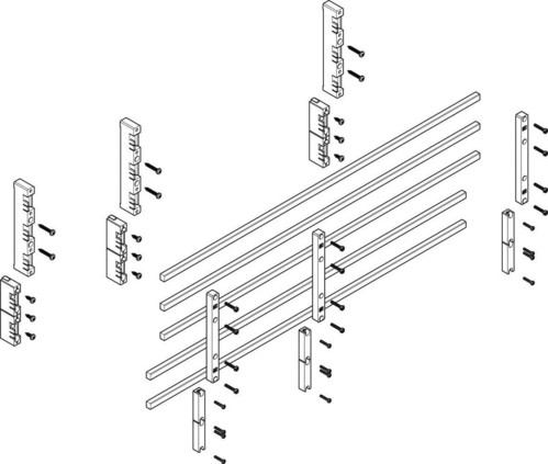 ABN Sammelschienen-Modul flach 3FB/3RE MFSC33635