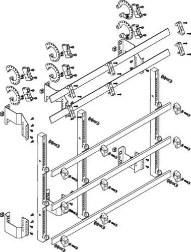 ABN Sammelschienen-Modul flach 3FB/7RE MFSC37965