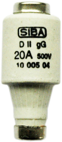Siba Diazed-Sicherungseinsatz ND 16A T 500V E16 1000204.16