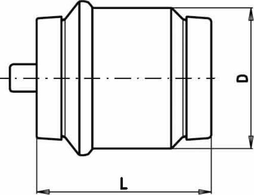 Siba Diazed-Sicherungseinsatz DVH 200A T 500V 1001004.200