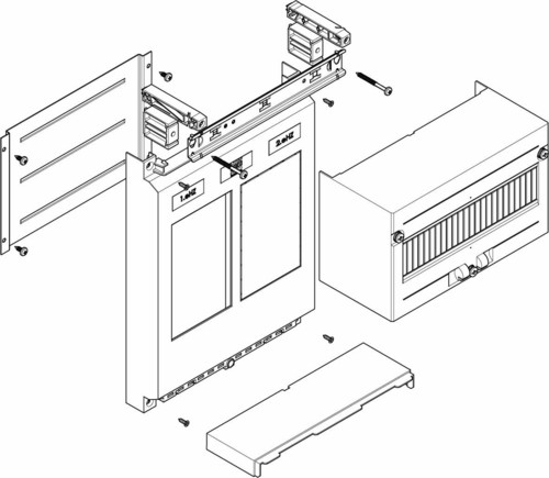 ABN ESPRO-Modul tief BxH:250x450mm MT1380