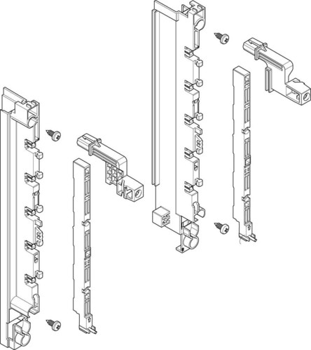 ABN Sammelschienen-Modul tief 1FB/2RE MTS12505