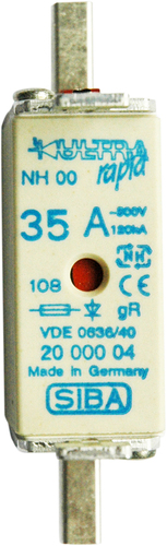 Siba NH-Sicherungseinsatz 32A URM NH000 500V 2000004.32
