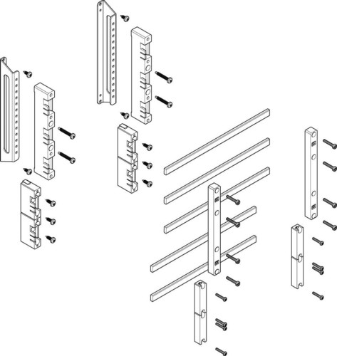 ABN Sammelschienen-Modul tief 1FB/3RE MTSC13615