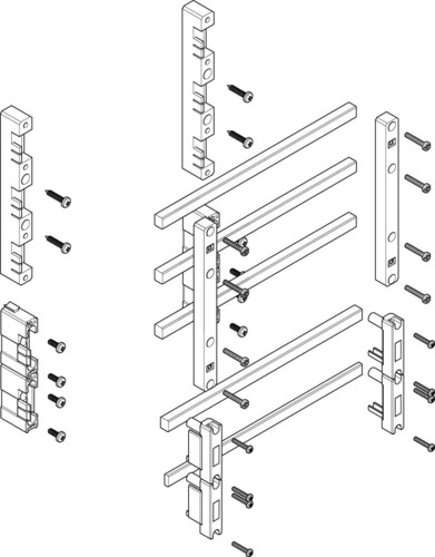ABN Sammelschienen-Modul tief 1FB/3RE MTSC13735
